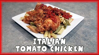 Slow Cooker Italian Tomato Chicken