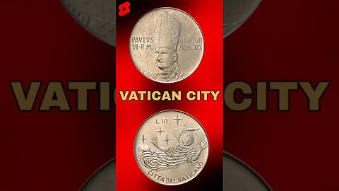 VATICAN CITY 10 LIRE 1969. #shorts #viral #coinnotesz