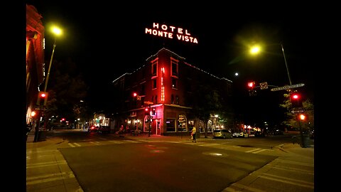 Overnight In The HAUNTED Hotel Monte Vista