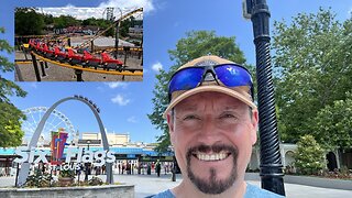 Off Ride Footage of ROOKIE RACER at SIX FLAGS ST. LOUIS, Eureka, Missouri, USA