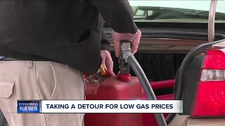 Western New Yorkers taking a detour for low gas prices