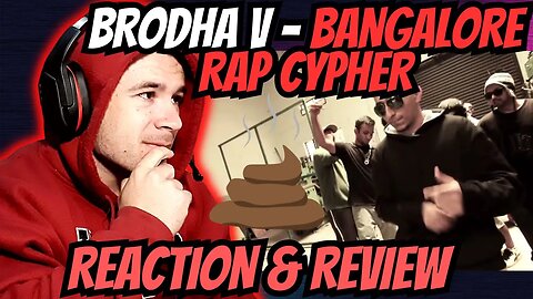Brodha V Carried This | Brodva V - Indian Rap Cypher 2014 (REACTION)