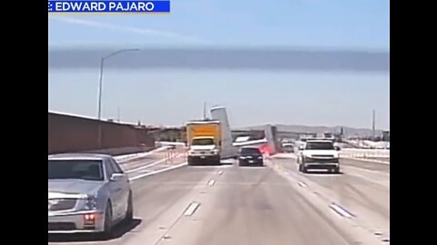Plane Crash Lands On CA Highway Bursts Into Flames