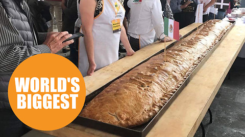 A town in Mexico has banded together to make the worlds biggest Cornish pasty