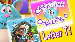 Learn To Draw Over 12 Ideas Using The Letter T/Learn To Draw With The Alphabet/Sauerpuss and Friends