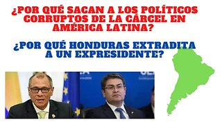 1) IMPUNIDAD DE POLÍTICOS DE ECUADOR, 2) EXPRESIDENTE DE HONDURA JUZGADO EE. UU.
