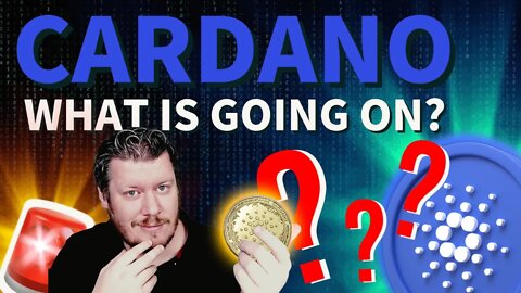 CARDANO WHAT IS GOING ON? ADA PRICE UPDATE