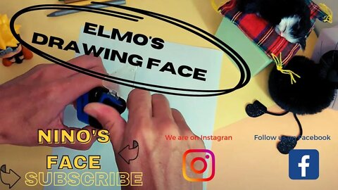 "Elmo" / How to draw face?
