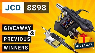 JCD 8898 Soldering Station Giveway! ⭐ Celebrating 500 subscribers and on the way to 1000!