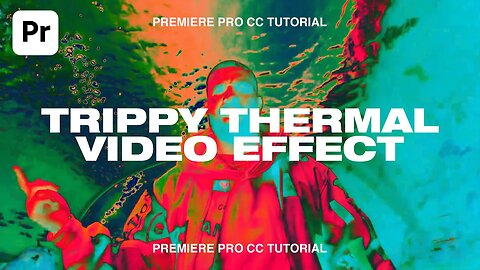 How to Create a THERMAL VIDEO EFFECT - Music Video Effects (Premiere Pro CC Tutorial)