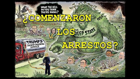 ¿COMENZARON LOS ARRESTOS? ¿TRUMP ESTÁ SECANDO EL PANTANO? 12-17-2020