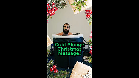 Christmas Message from Cold Plunge - Stay Strong in 2024!