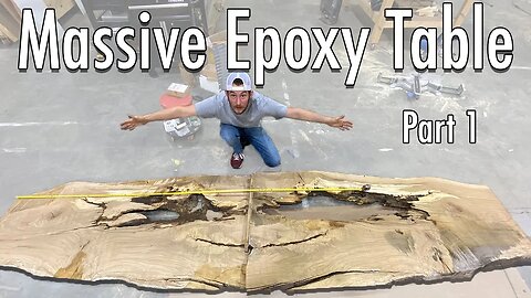 How to Make an Epoxy and Wood Dining Table Part 1