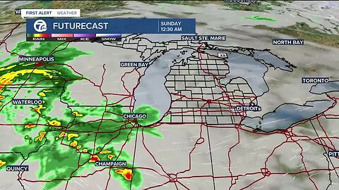 Flooding rain is possible Sunday and Monday