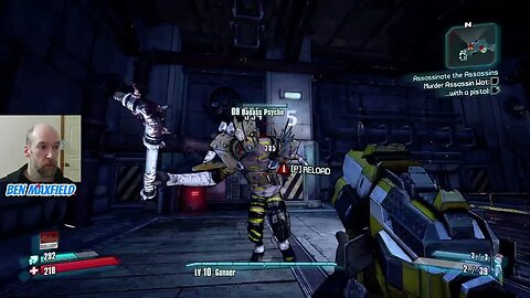 Axton Veteran Build Loots a Legendary Emperor From Oney in the Assassinate the Assassins Mission #6