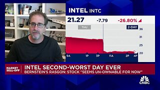 Intel heads for worst day on Wall Street in 50 years | U.S. Today