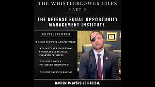 The Whistleblower Files Part 6: The Defense Equal Opportunity Management Institution