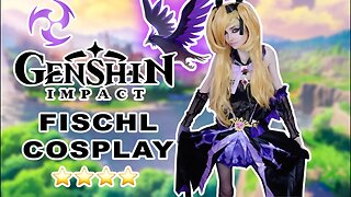 Genshin Impact Fischl Cosplay Transformation and Makeup Tutorial!