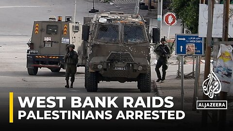 Israeli forces arrest dozens of Palestinians inside Jenin city and at the refugee camp