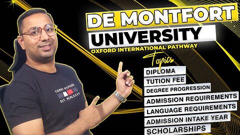 De Montfort University | Oxford International Pathway