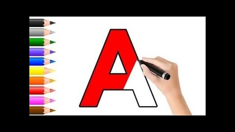 Learn Alphabet Writing & Coloring | learn letter writing in english | abcd sikhayen