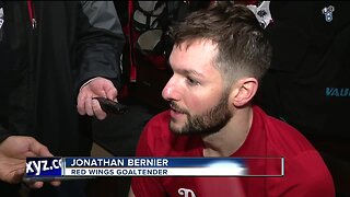 Jonathan Bernier a rare Red Wings bright spot