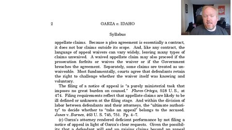 If you waive appeal, do you waive appeal? Discussing Garza v. Idaho