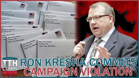 Rep Ron Kresha Commits Blatant Campaign Violation