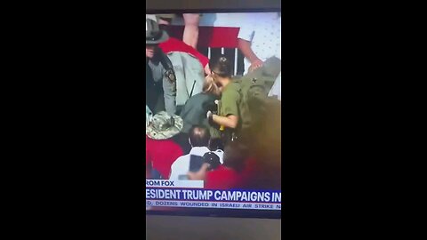 man that tried to assassinate Trump getting hauled out by Secret Service