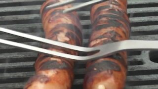 Newly opened Buffalo Hot Dog encourages you to "Eat Like Nobody's Watching"