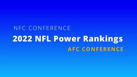 NFL Power Rankings: Bills Hit No. 1! NFL Top 5 Power Rankings Rams, Buccaneers, Chiefs, and More.