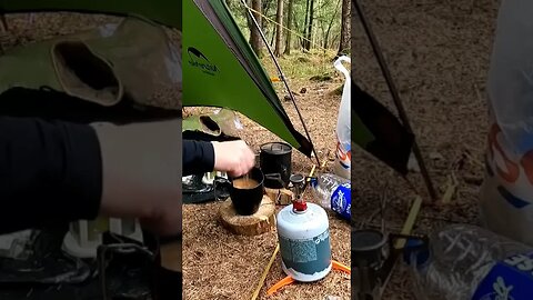 coffee time. Naturehike cloudpeak 2. wildcamping