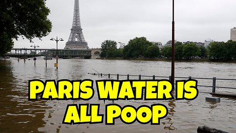 PARIS WATER IS ALL POOP