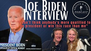 ABC News Full Interview- George Stephanopoulos Interviews Biden and Grills him on his mental health.
