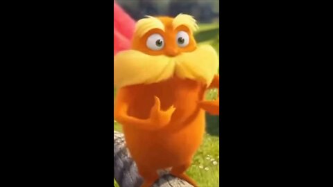 i’m the lorax i speak for the trees, if you don’t shut up i’ll beat you with febreeze…