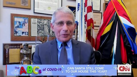 Fauci reassures children, says he personally vaccinated Santa Claus