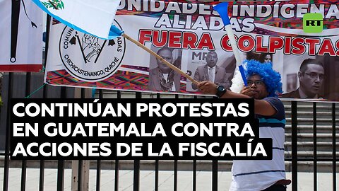 Nueva jornada de protestas en Guatemala contra el secuestro de actas electorales