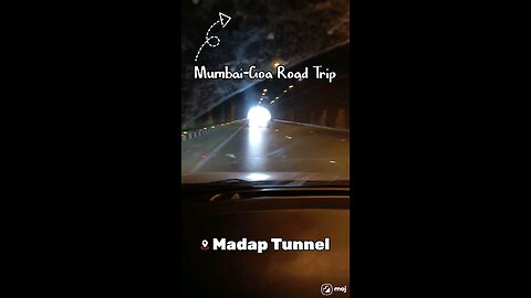 Mumbai-Goa Road Trip | Scenic Route | Mumbai-Pune Expressway | Madap Tunnel