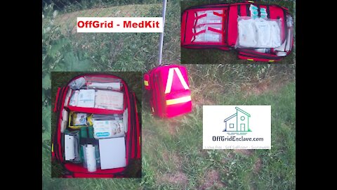 OffGrid MedKit. Proper Emergency/Rescue Backpack - Portable Field Hospital.