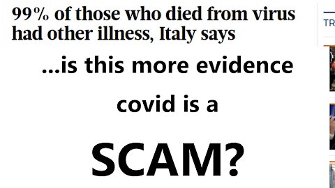 ...is this more evidence covid is a SCAM?