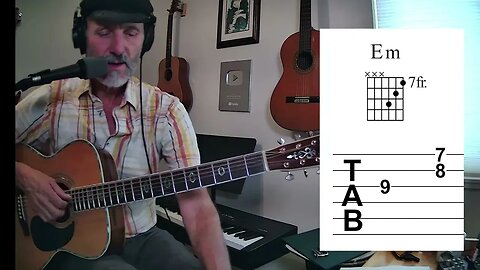 Michelle - Beatles, Guitar Lesson Tutorial, from Live Stream