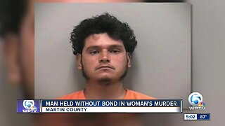 Man held without bond in woman's murder