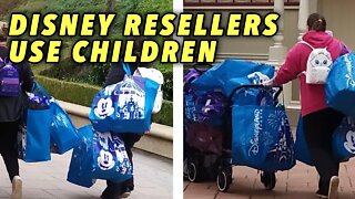 Disney Resellers Use Children to Buy Limited Edition Merch