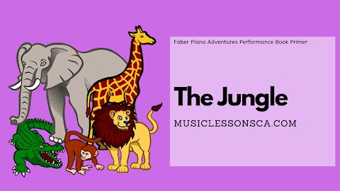 Piano Adventures Performance Book Primer - The Jungle