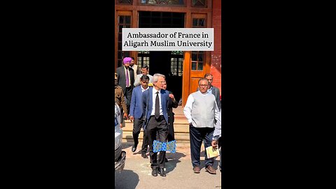 Ambassador of France Visit Aligarh Muslim University #amu #aligarhmuslimuniversity​ #viral​ #shorts​