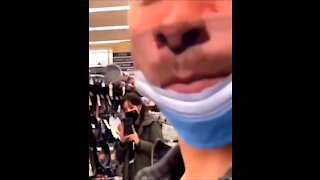 Woman Falls For Realistic Mask And Gets PISSED