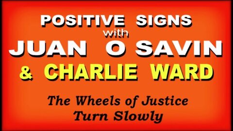 Juan O' Savin & Charlie Ward: Don't be Discouraged!!!