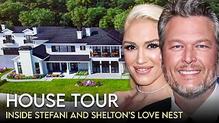 Gwen Stefani & Blake Shelton | House Tour | $13 Million Encino Mansion & More