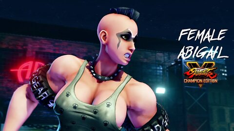 Street Fighter V Female Abigail Outfit