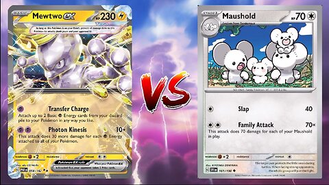 Pokemon TCG Live Mewtwo EX Xatu VS Maushold Zoroark!!